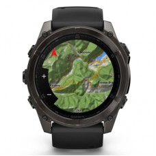 Смарт-годинник Garmin fenix 8 51 mm,AMOLED, Saph, CrbnGryTi/Blk, Blk/PebbleGryBnd (010-02905-21) Смарт-годинник Garmin fenix 8 51 mm,AMOLED, Saph, CrbnGryTi/Blk, Blk/PebbleGryBnd (010-02905-21) - Фото