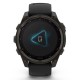 Смарт-годинник Garmin fenix 8 47 mm, Saph Solar, CrbnGry Ti/Blk, Blk/PblGryBnd (010-02906-11)