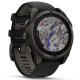 Смарт-годинник Garmin fenix 8 47 mm, Saph Solar, CrbnGry Ti/Blk, Blk/PblGryBnd (010-02906-11)