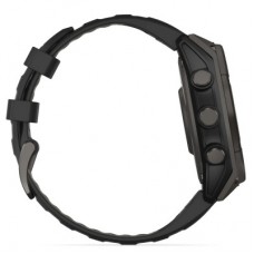 Смарт-годинник Garmin fenix 8 47 mm, Saph Solar, CrbnGry Ti/Blk, Blk/PblGryBnd (010-02906-11) Смарт-годинник Garmin fenix 8 47 mm, Saph Solar, CrbnGry Ti/Blk, Blk/PblGryBnd (010-02906-11) - Фото