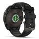 Смарт-годинник Garmin fenix 8 47 mm, Saph Solar, CrbnGry Ti/Blk, Blk/PblGryBnd (010-02906-11)
