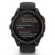 Смарт-годинник Garmin fenix 8 47 mm, Saph Solar, CrbnGry Ti/Blk, Blk/PblGryBnd (010-02906-11)
