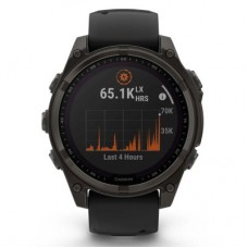 Смарт-годинник Garmin fenix 8 47 mm, Saph Solar, CrbnGry Ti/Blk, Blk/PblGryBnd (010-02906-11) Смарт-годинник Garmin fenix 8 47 mm, Saph Solar, CrbnGry Ti/Blk, Blk/PblGryBnd (010-02906-11) - Фото