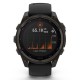 Смарт-годинник Garmin fenix 8 47 mm, Saph Solar, CrbnGry Ti/Blk, Blk/PblGryBnd (010-02906-11)