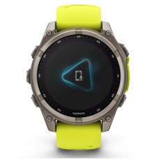 Смарт-годинник Garmin fenix 8 47 mm, Saph Solar, BareTi/Graphite, AmpYe/GrphBnd (010-02906-21) Смарт-годинник Garmin fenix 8 47 mm, Saph Solar, BareTi/Graphite, AmpYe/GrphBnd (010-02906-21) - Фото