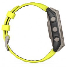 Смарт-годинник Garmin fenix 8 47 mm, Saph Solar, BareTi/Graphite, AmpYe/GrphBnd (010-02906-21) Смарт-годинник Garmin fenix 8 47 mm, Saph Solar, BareTi/Graphite, AmpYe/GrphBnd (010-02906-21) - Фото