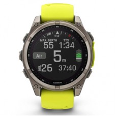 Смарт-годинник Garmin fenix 8 47 mm, Saph Solar, BareTi/Graphite, AmpYe/GrphBnd (010-02906-21) Смарт-годинник Garmin fenix 8 47 mm, Saph Solar, BareTi/Graphite, AmpYe/GrphBnd (010-02906-21) - Фото