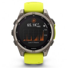 Смарт-годинник Garmin fenix 8 47 mm, Saph Solar, BareTi/Graphite, AmpYe/GrphBnd (010-02906-21) Смарт-годинник Garmin fenix 8 47 mm, Saph Solar, BareTi/Graphite, AmpYe/GrphBnd (010-02906-21) - Фото