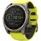 Смарт-годинник Garmin fenix 8 51 mm, Saph Solar, BareTi/Graphite, AmpYe/GrphBnd (010-02907-21)
