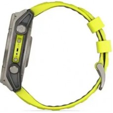 Смарт-годинник Garmin fenix 8 51 mm, Saph Solar, BareTi/Graphite, AmpYe/GrphBnd (010-02907-21) Смарт-годинник Garmin fenix 8 51 mm, Saph Solar, BareTi/Graphite, AmpYe/GrphBnd (010-02907-21) - Фото