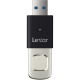 USB флеш накопитель Lexar 128GB JumpDrive Fingerprint F35 Pro USB 3.2 (LJDF35P128G-RNBNG)