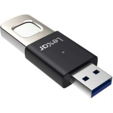 USB-флеш накопичувач Lexar 128 GB JumpDrive Fingerprint F35 Pro USB 3.2 (LJDF35P128G-RNBNG) USB-флеш накопичувач Lexar 128 GB JumpDrive Fingerprint F35 Pro USB 3.2 (LJDF35P128G-RNBNG) - Фото