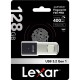 USB флеш накопитель Lexar 128GB JumpDrive Fingerprint F35 Pro USB 3.2 (LJDF35P128G-RNBNG)