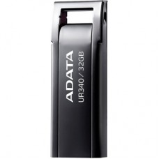 USB флеш накопитель ADATA 32GB UR340 Black USB 3.2 (AROY-UR340-32GBK) - Фото