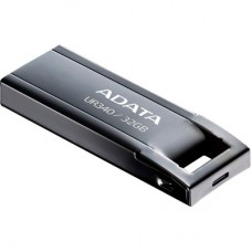 USB флеш накопитель ADATA 32GB UR340 Black USB 3.2 (AROY-UR340-32GBK) - Фото