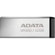 USB флеш накопитель ADATA 32GB UR350 Silver-Black USB 3.2 (UR350-32G-RSR/BK)