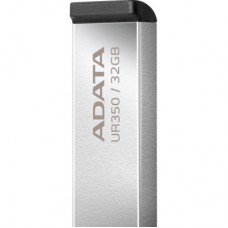 USB-флеш-накопичувач ADATA 32GB UR350 Silver-Black USB 3.2 (UR350-32G-RSR/BK) - Фото