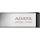 USB флеш накопитель ADATA 64GB UR350 Silver-Black USB 3.2 (UR350-64G-RSR/BK)