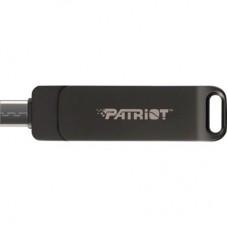 USB флеш накопитель Patriot 32GB Rage R550 Matte Black USB 3.2/Type-C (PE32GR550DSAD) - Фото
