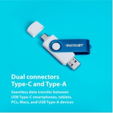 USB флеш накопитель Patriot 32GB Xporter X550 USB 3.2/Type-C (PS32GX550AAD) - Фото