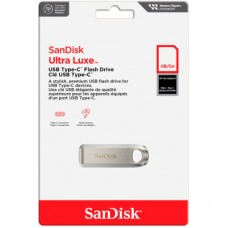 USB флеш накопитель SanDisk 32GB Ultra Luxe Type-C USB 3.2 (SDCZ75-032G-G46) USB флеш накопитель SanDisk 32GB Ultra Luxe Type-C USB 3.2 (SDCZ75-032G-G46) - Фото