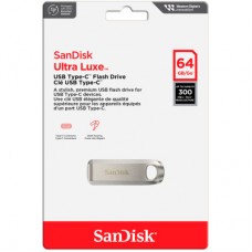 USB флеш накопитель SanDisk 64GB Ultra Luxe Type-C USB 3.2 (SDCZ75-064G-G46) USB флеш накопитель SanDisk 64GB Ultra Luxe Type-C USB 3.2 (SDCZ75-064G-G46) - Фото
