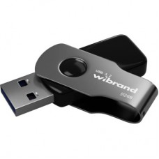 USB флеш накопитель Wibrand 512GB Lizard Black USB 3.2 (WI3.2/LI512P9B) - Фото