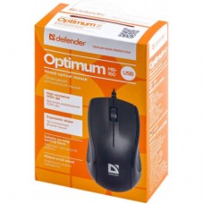 Мышка Defender Optimum MB-160 Black USB (52160) - Фото