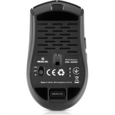 Мышка REAL-EL RM-460W Wireless/Bluetooth Black (EL123200048) - Фото