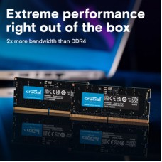 Модуль пам'яті для ноутбука SoDIMM DDR5 8 GB 5600 MHz Micron (CT8G56C46S5T) - Фото