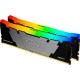 Модуль памяти для компьютера DDR4 16GB (2x8GB) 4600 MHz Renegade RGB Kingston Fury (ex.HyperX)