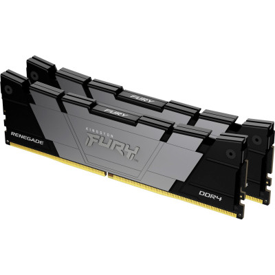 Модуль пам'яті для комп'ютера DDR4 16 GB (2x8GB) 4800 MHz Renegade Black Kingston Fury (ex.HyperX)