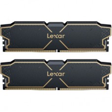 Модуль памяти для компьютера DDR5 32GB (2x16GB) 6000 MHz Thor Black Lexar (LD5U16G60C38LG-RGD) Модуль памяти для компьютера DDR5 32GB (2x16GB) 6000 MHz Thor Black Lexar (LD5U16G60C38LG-RGD)