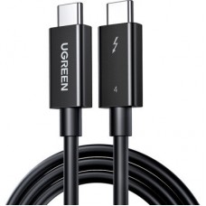 Дата кабель USB-C to USB-C 0.8m USB 4.0 THUNDERBOLTUS501 8K40Gbps Black Ugreen (30389) - Фото