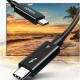 Дата кабель USB-C to USB-C 0.8m USB 4.0 THUNDERBOLTUS501 8K40Gbps Black Ugreen (30389)