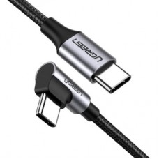 Дата кабель USB-C to USB-C 2.0m 60 W US255 Black Gray Ugreen (50125) - Фото