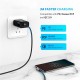 Дата кабель USB-C to USB-C 2.0m 60 W US255 Black Gray Ugreen (50125)