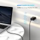 Дата кабель USB-C to USB-C 2.0m 60 W US255 Black Gray Ugreen (50125)