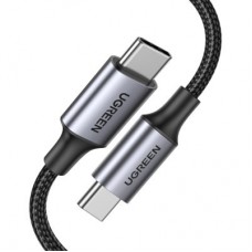 Дата кабель USB-C to USB-C 3.0m 5A 100W US316 Black Ugreen (90120) - Фото