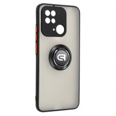 Чехол для мобильного телефона Armorstandart Frosted Matte Ring Xiaomi Redmi 10C Black (ARM68366) Чехол для мобильного телефона Armorstandart Frosted Matte Ring Xiaomi Redmi 10C Black (ARM68366)