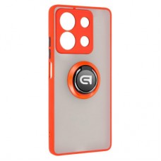 Чехол для мобильного телефона Armorstandart Frosted Matte Ring Xiaomi Redmi Note 13 5G Red (ARM72728) Чехол для мобильного телефона Armorstandart Frosted Matte Ring Xiaomi Redmi Note 13 5G Red (ARM72728)