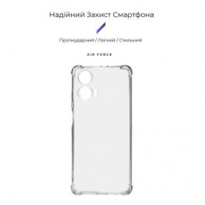 Чохол для мобільного телефона Armorstandart Air Force Motorola G24 Power Camera cover Transparent (ARM73906) - Фото