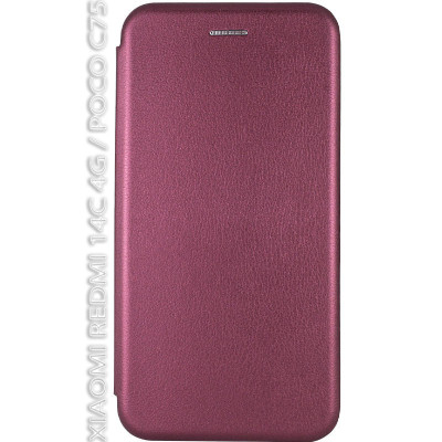 Чохол для мобільного телефона BeCover Exclusive Xiaomi Redmi 14C 4G / Poco C75 Red Wine (712511)