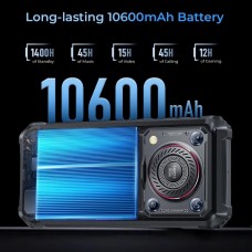 Протиударний телефон Oukitel WP36 8/128 GB 10600 мА·год (окітал 36) - Фото