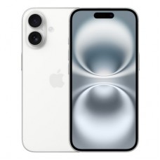 Мобильный телефон Apple iPhone 16 128GB White (MYE93) - Фото