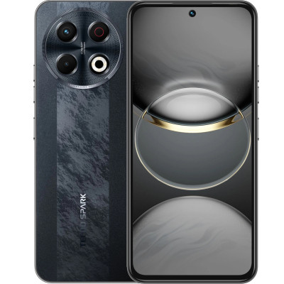 Мобільний телефон Tecno Spark 30 PRO 8/256Gb Obsidian Edge (4894947047442)