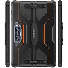 Планшет OUKITEL RT8 6/256GB Dual Sim Black-Orange with hand (6931940756396) - Фото