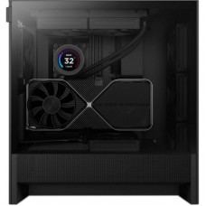 Корпус NZXT H5 Flow Compact (CC-H52FB-01) - Фото