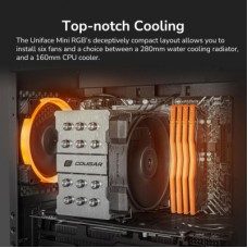 Корпус Cougar UNIFACE MINI RGB Black - Фото