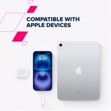 Дата кабель USB-C to USB-C 2.0m CC100SC 100W 2m White Canyon (CNS-CC100SC20W) - Фото
